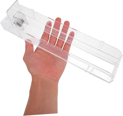 PRETYZOOM Fridge Organizer for Drinks Dual-sided Automatic Display Holder for Retail Efficient Soda Can Dispenser for Pantry and Refrigerator Compact Beverage Showcase for Enhanced