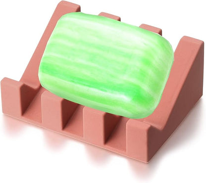 Soap Dish, Bar Soap Holder for Shower for Bathroom, Kitchen, Bathtub, Easy to Clean, Keep Soap Dry, Extend Soap Life