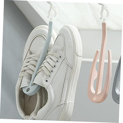 PRETYZOOM 10pcs Shoe Drying Racks Over The Door Shoe Organizer Slim Rack Cube Organizer Drying Holder