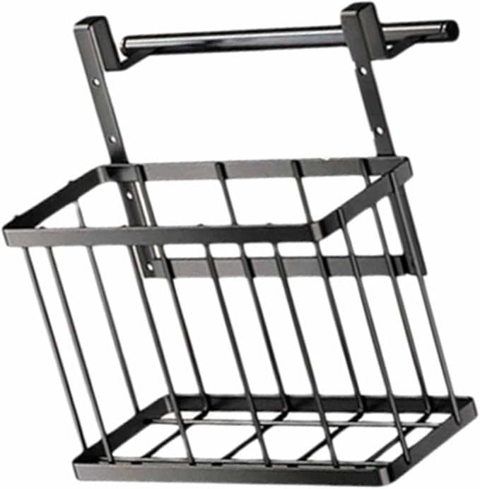 Over The Cabinet Door Organiser Storage Basket with Adjustable Heights for Kitchen and Bathroom Home Organization Tool