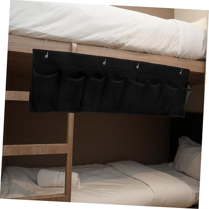 Zerodeko Rv Bedside Shoe Organizer Breathable Mesh Hanging Pocket Storage Bag with Hooks for Shoes Tools and Accessories for Camper and Home Use