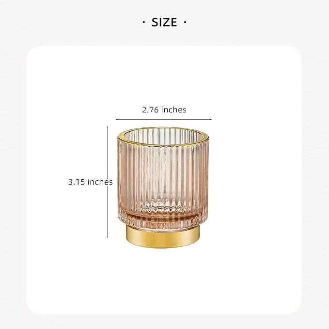 Makeup Brush Holder Organizer,Toothbrush Holders,Desk Pen Pencil Holder,Multifunctional Vintage Glass Brush Cup(A3-33-US)