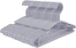 GoodtoU Plastic Baby Hangers, Gray, 60 Pack, Sturdy and Durable, Ideal for Kids' Clothes