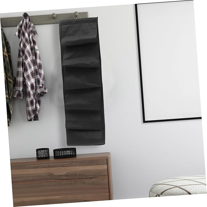 VICASKY Hanging Shoe Organizer Bag Multi Storage for Shoes Bras Clothes Space Saving Over the Door Wall Storage Non Woven Stylish