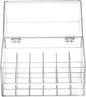 Lipstick Holder Display Case, 18 Slots Acrylic Organizer with Dust Cover, Lip Gloss Holder and Case for Vanity or Drawer, Cosmetic Display and Lipstick Storage Organizer