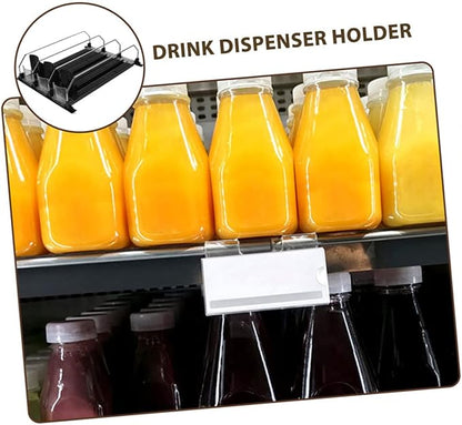 ULTECHNOVO 3pcs Beverage Propeller for Fridge Dispenser Stand Self-pushing Drink Organizer Soda Can Organizer Bottle Can Fridge Drink