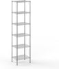 18" Deep x 24" Wide x 96" Height Wire Shelving Kit | 6-Tier | NSF Commercial Storage Rack Unit