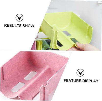 PRETYZOOM 4pcs Stackable Drink Can Rack Multi Refrigerator Organizer for Beverages for Home Kitchen Pantry Bar Storage