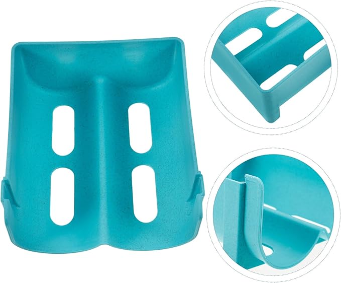 SOLUSTRE Beer and Soda Can Holder Organizer for Fridge Portable Blue Storage Rack for Bottles and Cans for Home Kitchen and Party Use