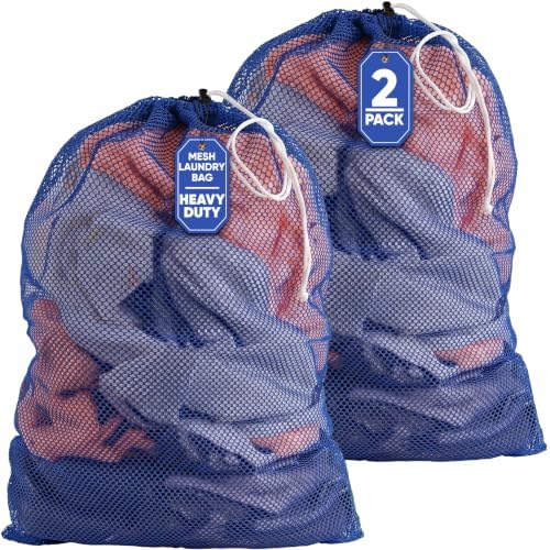 Handy Laundry Mesh Laundry Bags 2 Pack, XL 24x36 in, Heavy Duty Nylon by Handy+Laundry
