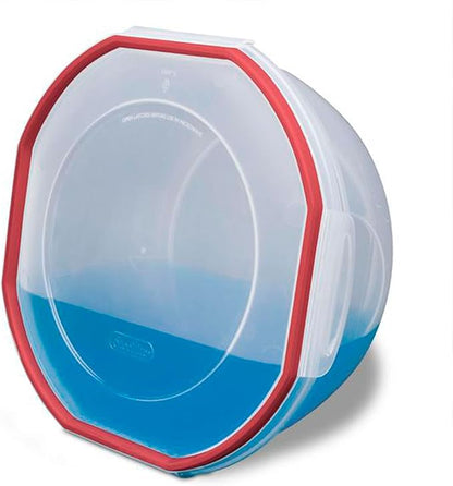 Sterilite Rocket Red Ultra Seal Latching Bowl, 4.7 Quart