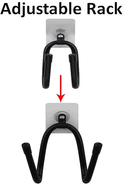 Cowboy Hat Rack Hat Holder Hat Organizer Hat Hanger Hat Wall Mount - Adhesive Metal Hooks - Easy to install - 4 Pack - No Hat