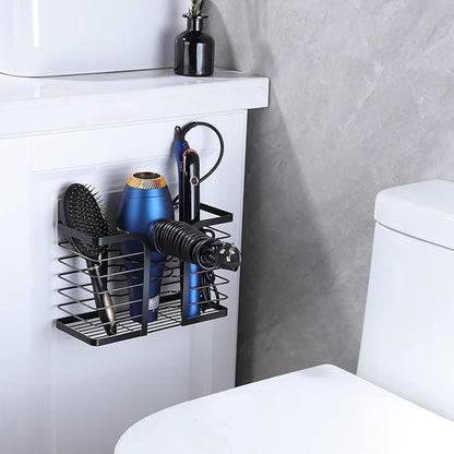 YIGII Hair Dryer Holder/Hair Tool Organizer Wall Mount - Metal Wire Bathroom Blow Dryer Holder Hair Styling Hot Tools Organizer for Flat Iron, Curling Wand, Straightener, Electric Shaver