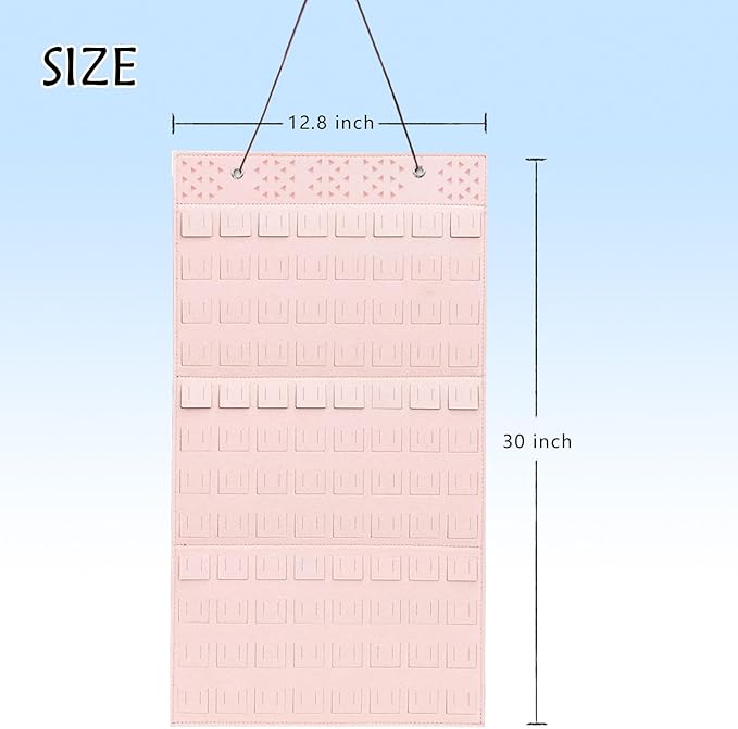 Collector Pin Board,Pin Collections Storage Holder,Enamel Pin Hanging Display Board,Pin Board For Pins Collection,Pin Holder Display For Wall,Enamel Pin Organizer Display Case(170 Slots,Pink)