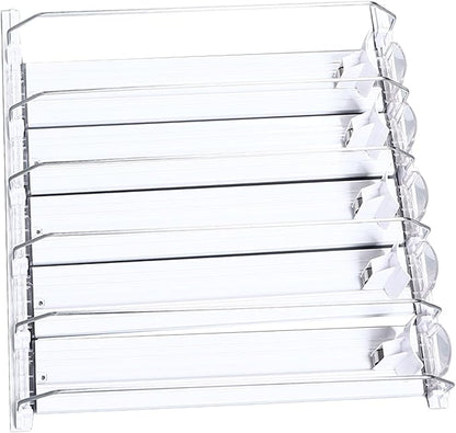 Self Pushing Drink Organizer, Beverage Bottle Can Dispenser, Drink Organizer for Home Kitchen Refrigerator (White)