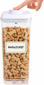 Bop Top Airtight Food Storage Containers with Lid 10.5 Cups / 84 oz | Kitchen Canister Sets | Air Tight Pantry Container | Pop Top Dry Food Storage Containers for Snacks, Sugar, Flour, Baking, Pasta