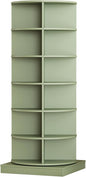 Rotating Shoe Rack, 6-Tiers Storage Shoe Rack Tower, Free Standing 360°Shoe Storage Organizer for Entryway Living Room Hallway (Green, 6-Tiers)