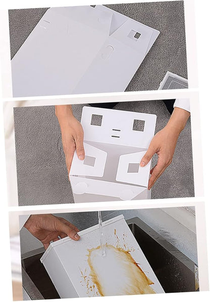 6pcs Stackable Shoes Storage Box Thickened Transparent Plastic Shoe Organizer for Men Space-saving Design for Closets and Dorm Rooms White