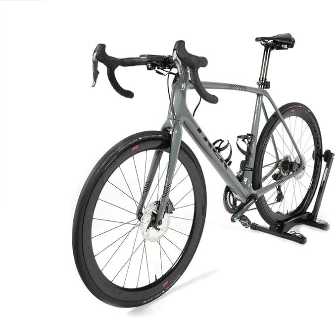 Feedback Sports | Rakk Bike Storage Rack | Freestanding Floor Bicycle Stand | Black