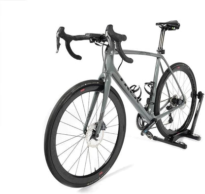Feedback Sports | Rakk Bike Storage Rack | Freestanding Floor Bicycle Stand | Black