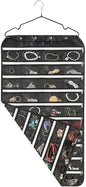 BB Brotrade Hanging Jewelry Organizer, 80 Pocket Accessories Organizer (Black)