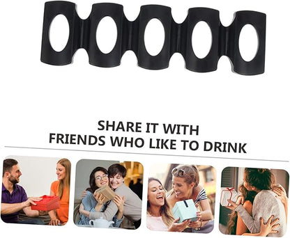 Unomor Refrigerator Beer Holder Mat - Beverage Can Organizer for Fridge Storage Multi-use Drink Dispenser for Beer Soda Easy to Clean for Pantry and Countertops