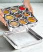 MARU Spice Box (9IN1_SQUARE WITH INNER LIDS)