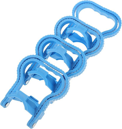 Water Bottle Handle Lifter Heavy Duty Plastic Carrier for Jugs Anti-slip Ergonomic Grip