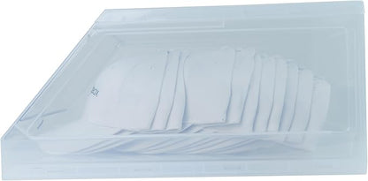 The CapBox 2.0 (2 Pack Clear) Hat Organizer for Baseball Caps, Stackable Sliding Tray Hat Rack & Hat Holder Hat Hanger Cap Storage Container 2 Yr. Warranty Anti Tilting & Tray Stopper (Clear)