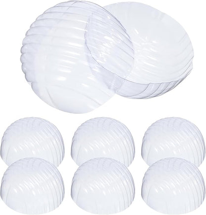 SEWACC 10pcs Baseball Caps Inserts Shaper Plastic Hat Inner Support, Clear Display Holder Cap Inner Liner, 7.48 x 7.48 x 3.93 Inch