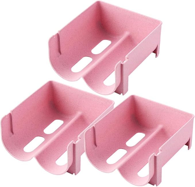 3pcs Beer Beverage Storage Rack Over Fridge Soda Can Dispenser Organizer