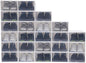 Gdrasuya10 20 Plastic Stackable Shoe Box Set Foldable Storage Organizer Clear Home Organizer Rack Stack