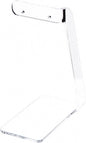 Plymor Clear Acrylic Signpost-style Pair Hanging Earring Display Stand, 2.375" W x 3.5" D x 5" H