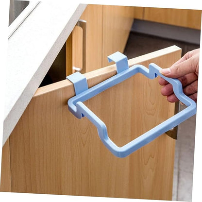 Garneck Kitchen Cabinet Hanging Bag Garbage Rack Removable Bracket Trash Can Holder