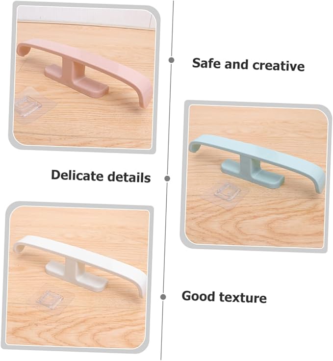 PRETYZOOM 9pcs Wall-mounted Slipper Rack Organizer No-drill Shoe Holder for Bathroom Kitchen and Entryway Stylish Strong Easy to Install Multi-purpose Hanging Storage