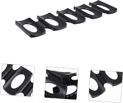 Luxshiny Refrigerator Wine Rack Storage Organizer Can Dispenser Silicone Mat for Beer Soda Water Bottles