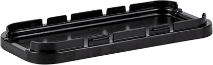 Restaurantware Stainless Steel Utensil Holder 1 Count 7 x 3.3 x 5.1 Inches Durable Cutlery Storage Flatware Organizer Rust-Resistant Sink Caddy Silver Kitchenware Holder