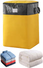 Upgrade Moving Bags Heavy Duty Extra Large,Heavy-Duty Storage Bags – Alternative to Moving Boxes, Plastic Storage Bins, Mattress Bags for Moving & College Essentials (yellow, 140L)