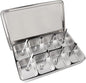 Seasoning Jar Spice Box, Spice Jar With 8 Compartments, Seasoning Box Condiment Storage Containers for Seasoning, Snacks, Flour, Dry Goods