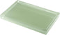 IZOD - Vanity Tray, Clear Resin Countertop Accessories, Modern Bathroom Decor, Dorm Room Essentials (Marina Collection, Green)