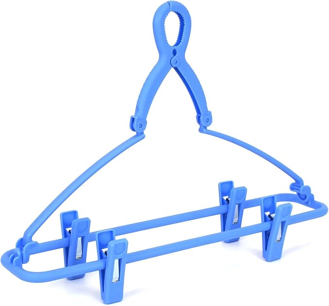 Sawafuji JH-01 Pants Storage, Jeans Hanger, Blue