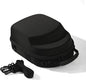 Black Hat Travel Case,Hat Case for Baseball Caps with Carry Handle and Adjustable Shoulder Strap Travel Hat Box for Travel and Home Storage