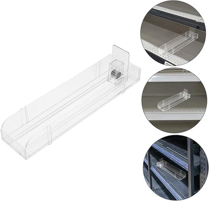 Cabilock Effortless Installation Drink Organizer Plastic Pusher Tray Rack Retail Display Case Soda Can Dispenser for Store