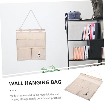 Cabilock Household Wall Pocket Organizer Multi-use Pouch for Chic Design for Living Room Bathroom Kitchen and Bedroom Easy Installation