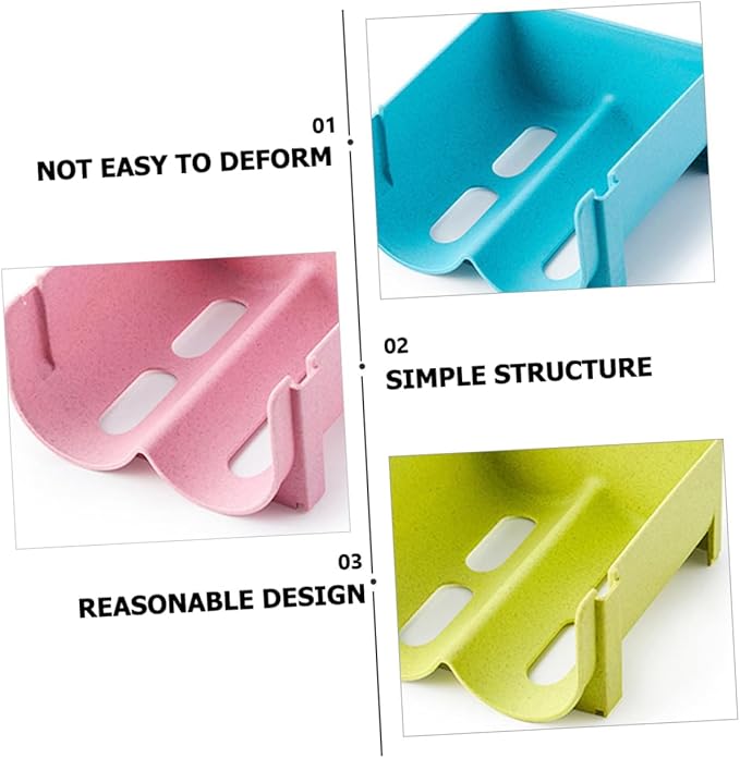 Refrigerator Organizer Bins Drink Storage Box Soda Holder Stackable Crisper