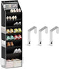 Over Door Shoe Organizer – 8 Tier Shoe Rack for 16–24 Pairs, Space Saving Hanging Holder with Strong Design, Closet & Entryway Shoe-Storage for Apartment Living | Utility Room, Dorm, RV, Bedroom