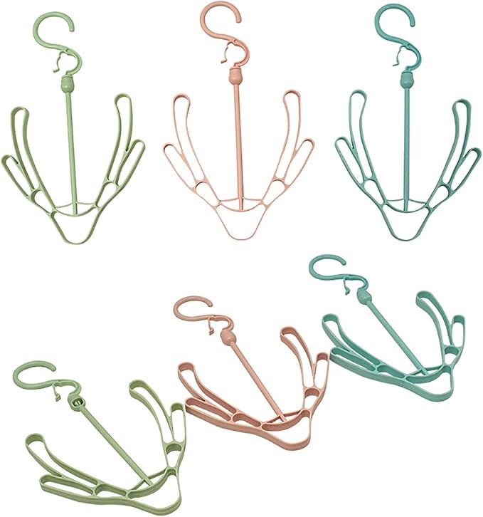 6Pcs Shoe Hanger, Hanging Shoe Organizer, Hanging Shoes Rack, Shoes Drying Rack Hanger Dry Organizer Hook Rotating Hangers for Drying