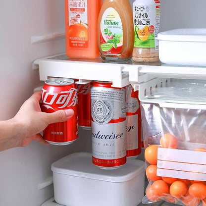 Hanging Soda Can Organizer Stacking Can Dispensers Refrigerator Hanging Storage Rack Beer Sorting and Storage Rack Beverage Storage Rack