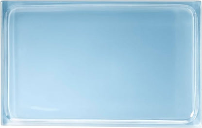 Izod - Vanity Tray, Durable Countertop Accessories, Sleek Resin Organizer, Dorm Room Essentials, Modern Home Decor (Marina Collection, Blue)