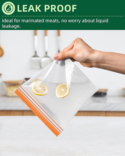 Lerine 22 Pack Reusable Sandwich Bags Dishwasher Microwave Safe, Stand Up Reusable Bags Silicone and BPA Free, Reusable Food Storage Quart Bags for Lunch, Fruits (Green Gray, 22Sandwich)